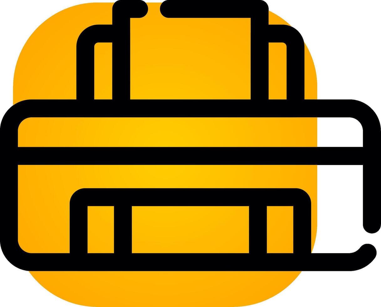 Printer Creative Icon Design vector
