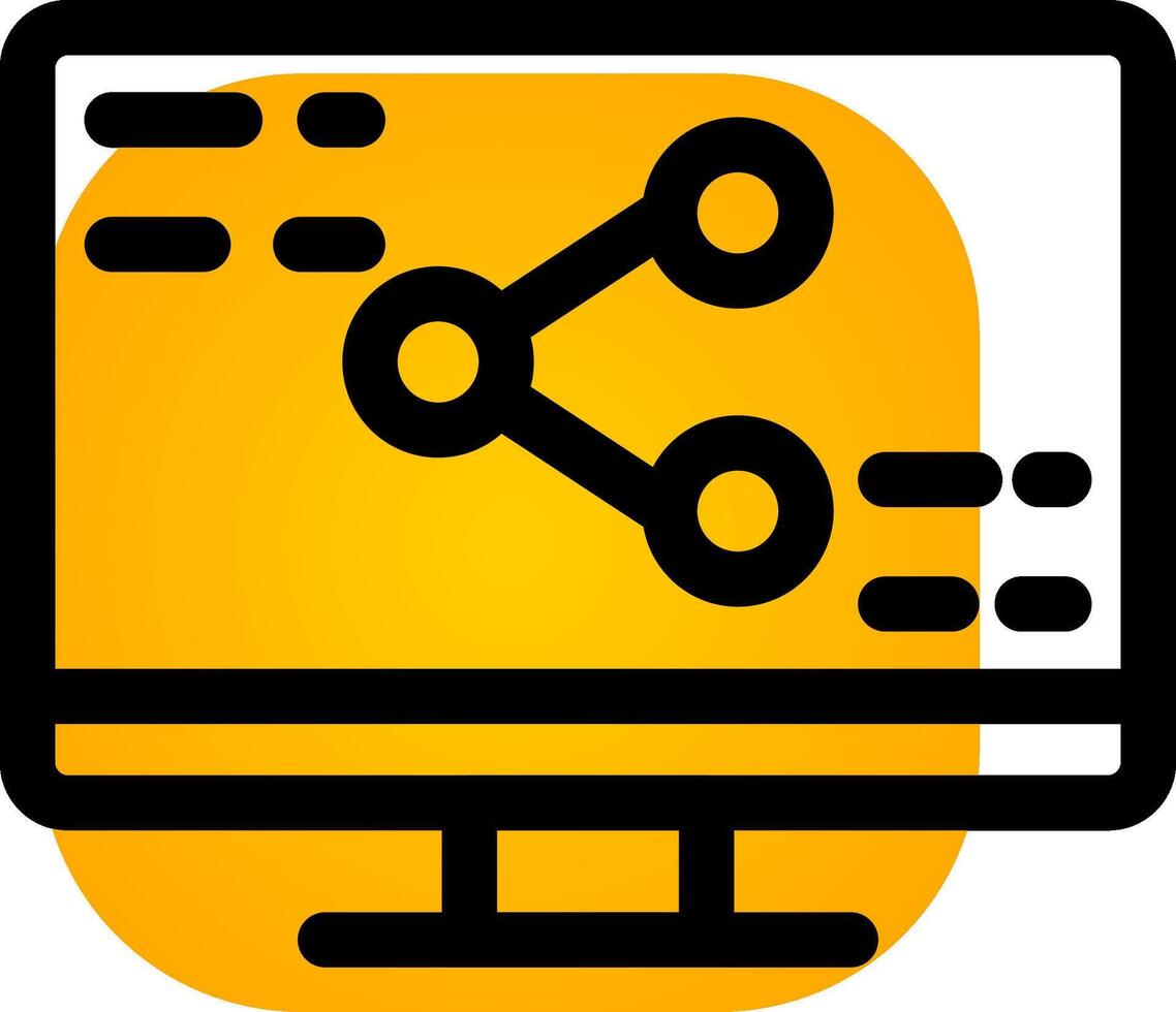 Shares Creative Icon Design vector
