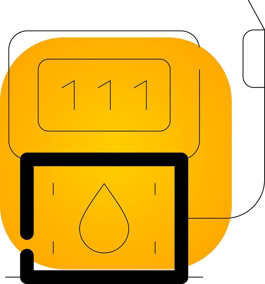 Gasoline Creative Icon Design vector