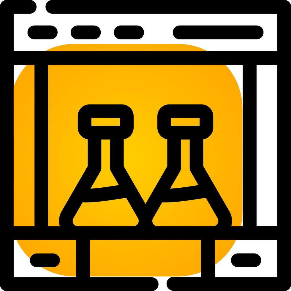 diseño de icono creativo de química vector