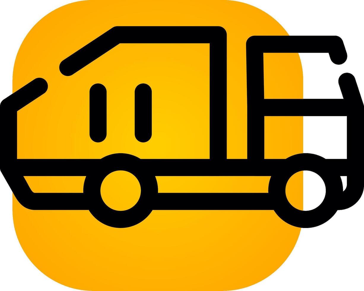 Car Waste Creative Icon Design vector