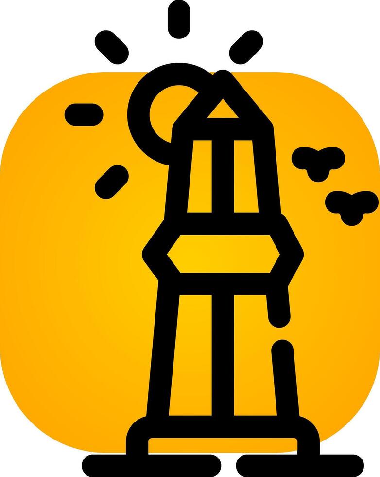 Obelisk Creative Icon Design vector