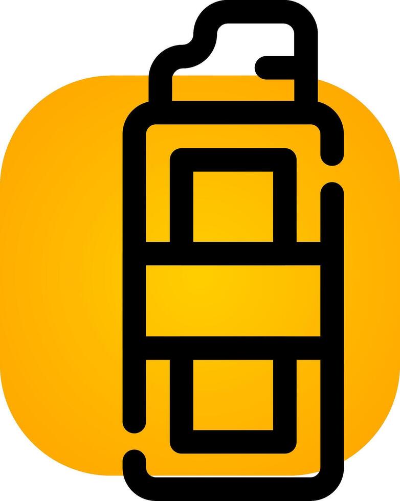 Pepper Spray Creative Icon Design vector