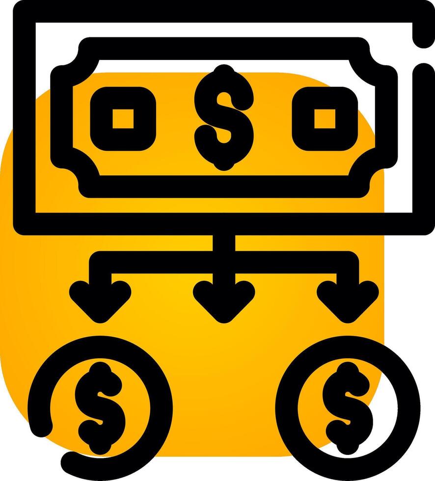 Money Creative Icon Design vector