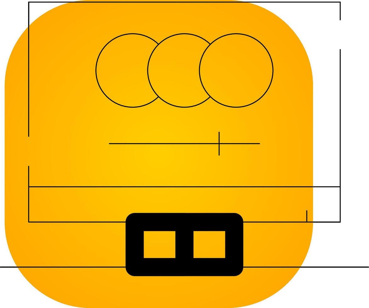 Digital Animation Creative Icon Design vector