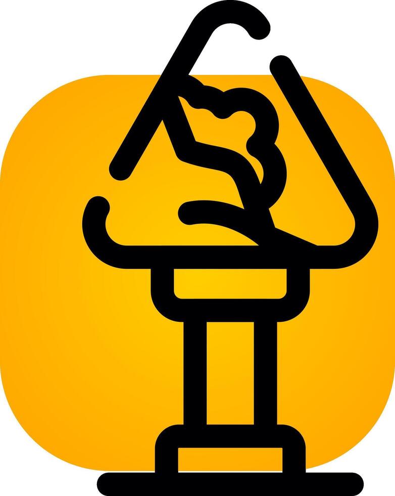 Avalanche Sign Creative Icon Design vector