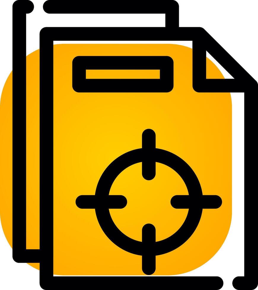 Registration Mark Creative Icon Design vector