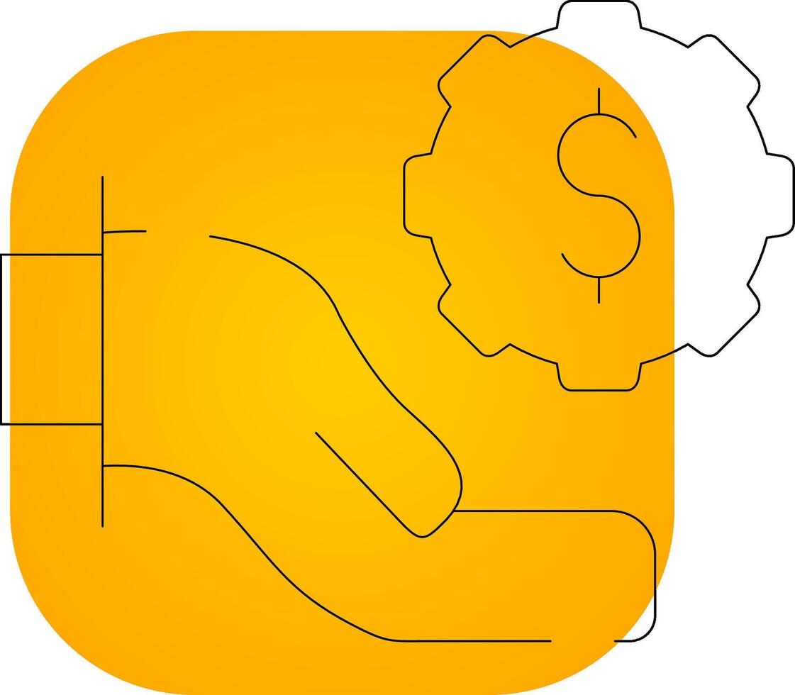 Financing Options Creative Icon Design vector