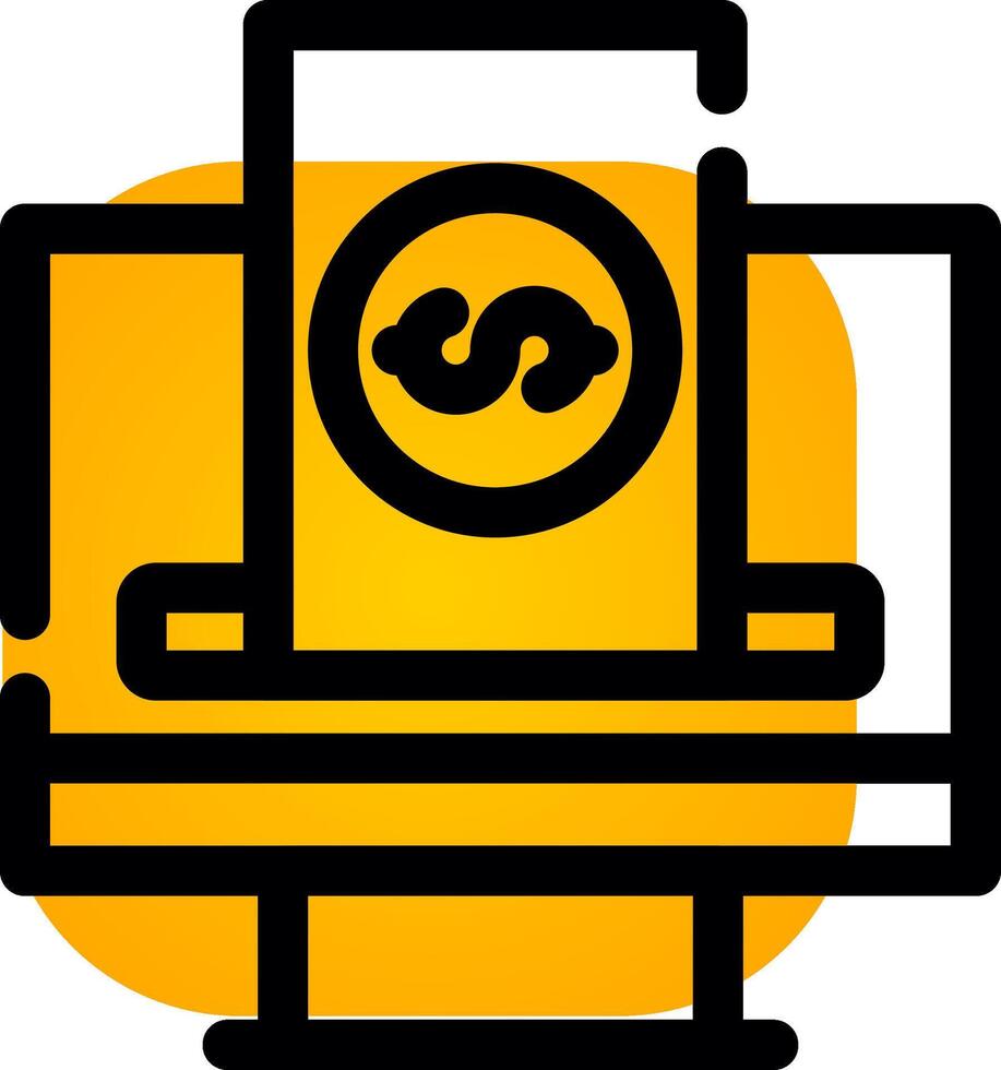 Crowdfunding Platform Creative Icon Design vector
