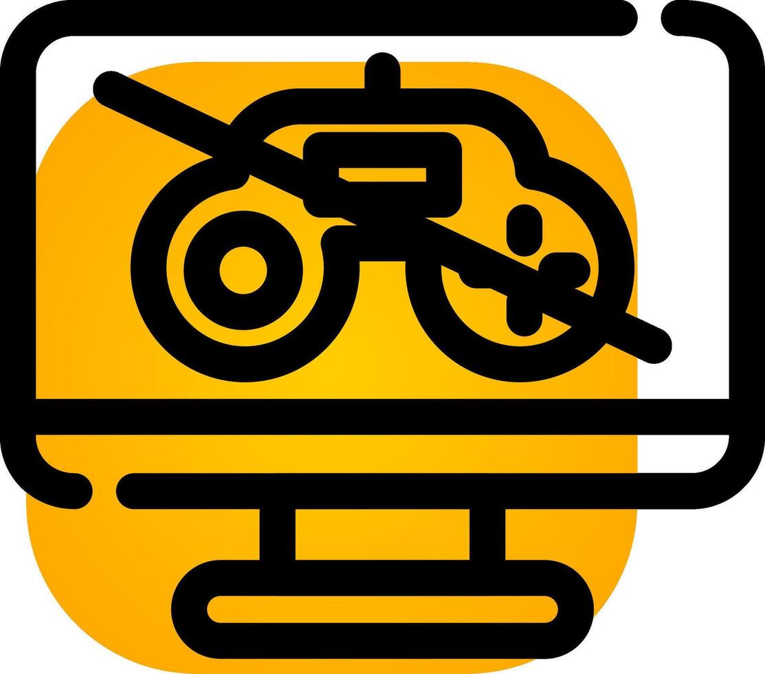 Game Disconnect Creative Icon Design vector