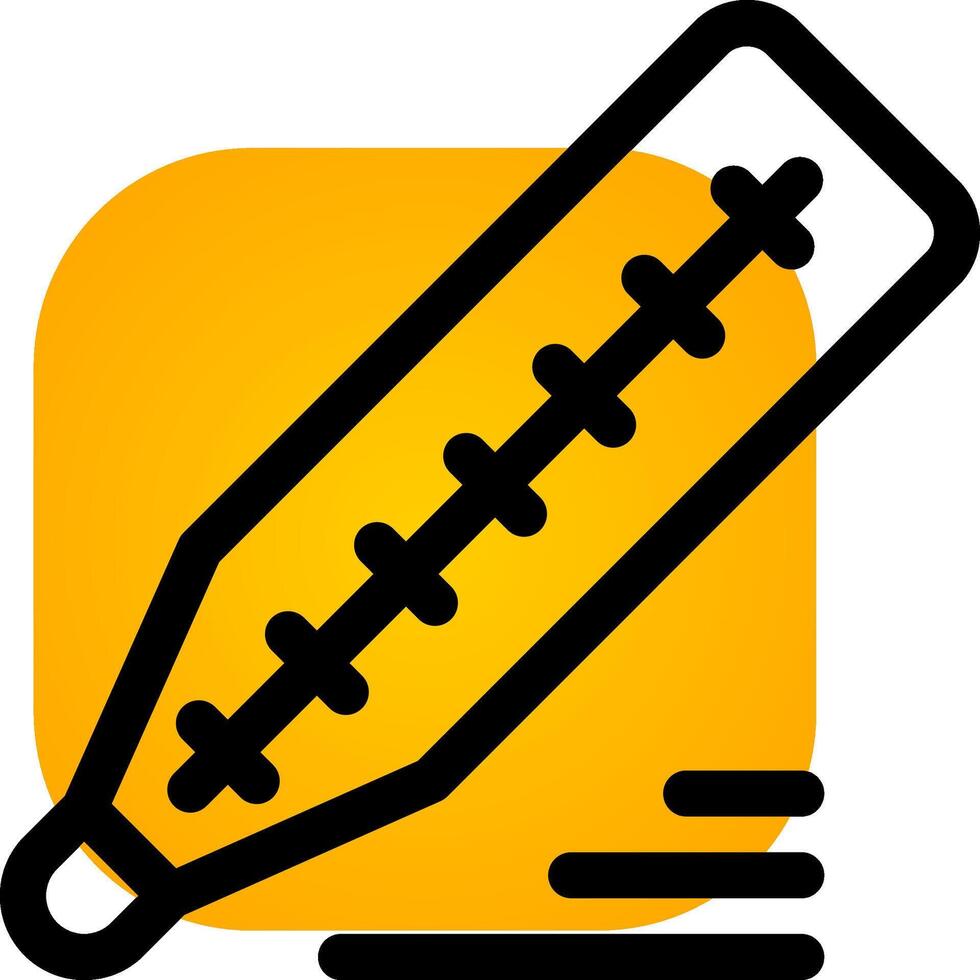 Thermometer Creative Icon Design vector