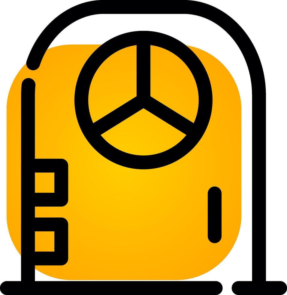 Ship Door Creative Icon Design vector