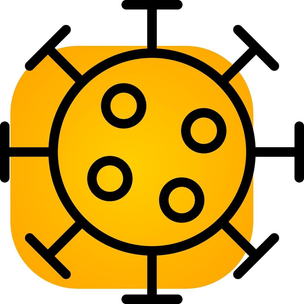 Virus Creative Icon Design vector