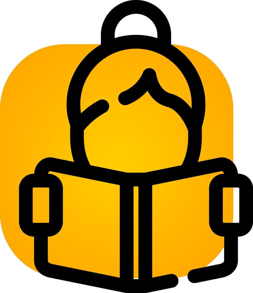 Reading Creative Icon Design vector