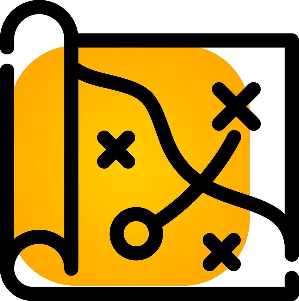 Map Creative Icon Design vector