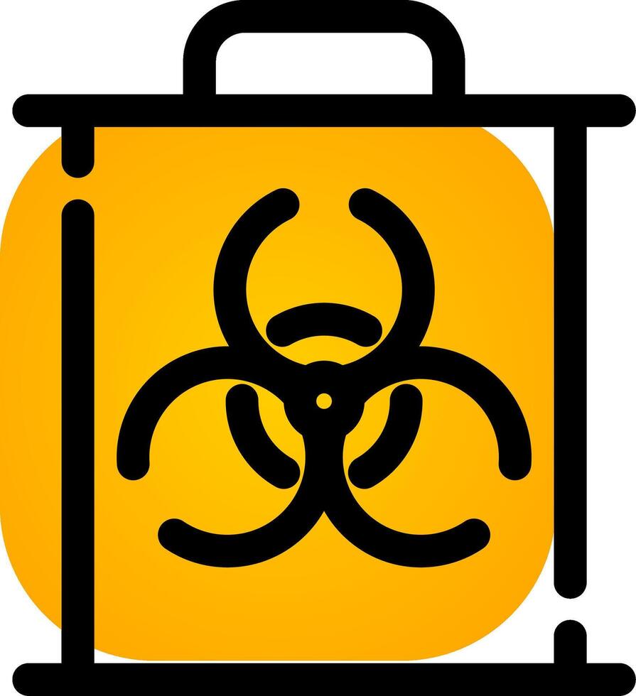 Biohazard Creative Icon Design vector