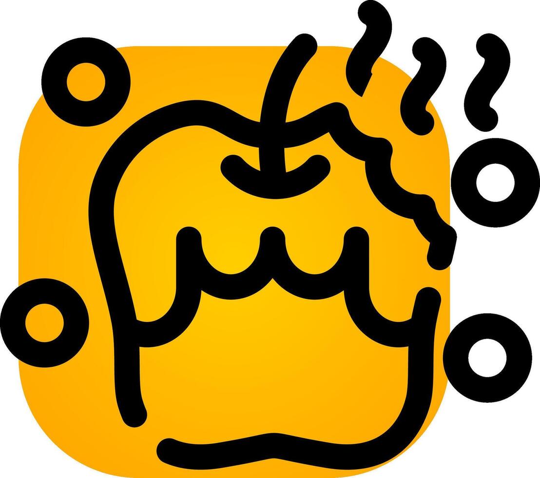 Rotten Creative Icon Design vector