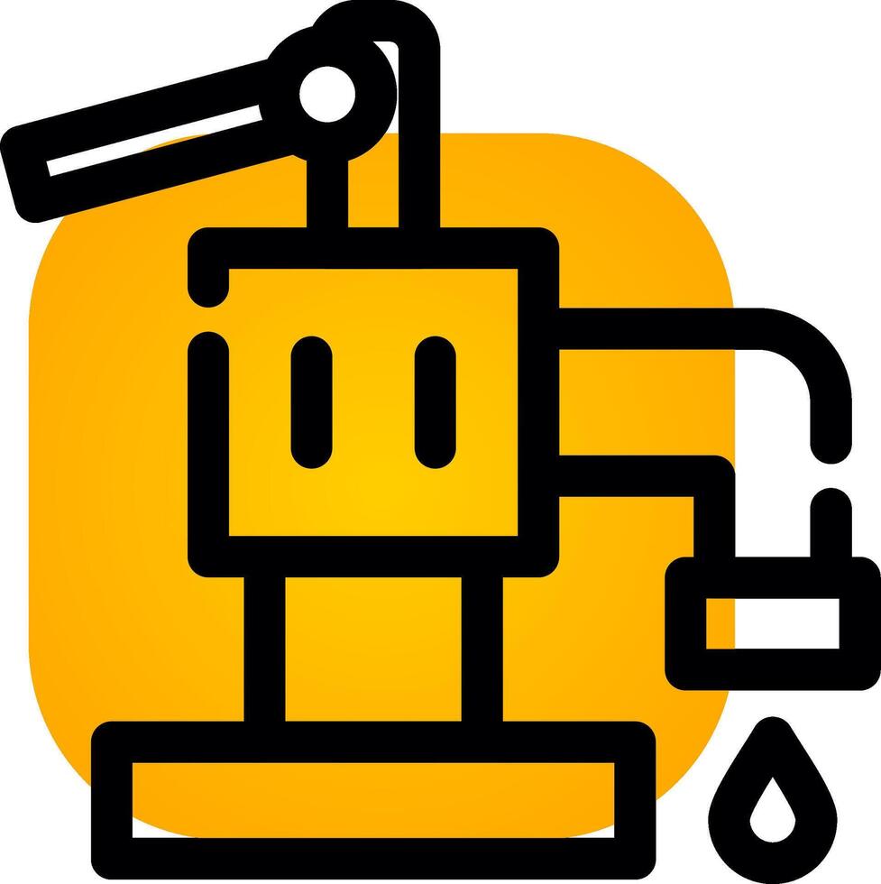 Hand Pump Creative Icon Design vector