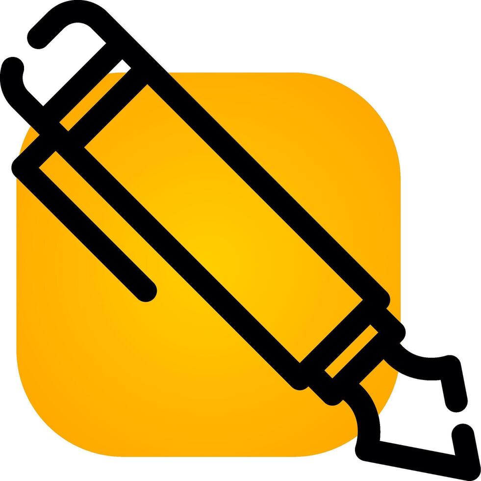 Fountain Pen Creative Icon Design vector