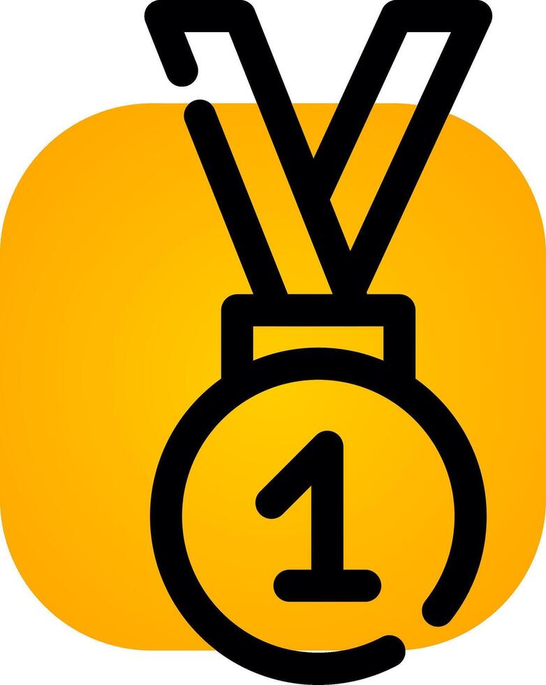 Medal Creative Icon Design vector
