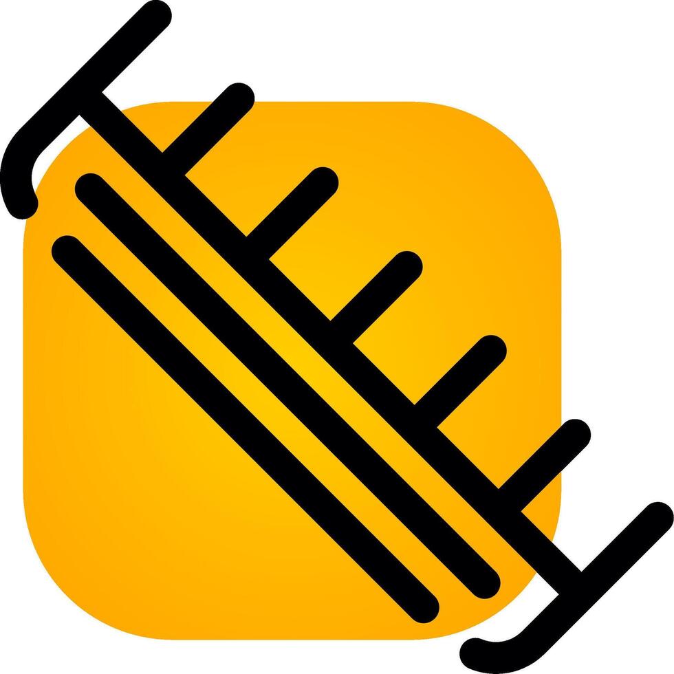 Comb Creative Icon Design vector