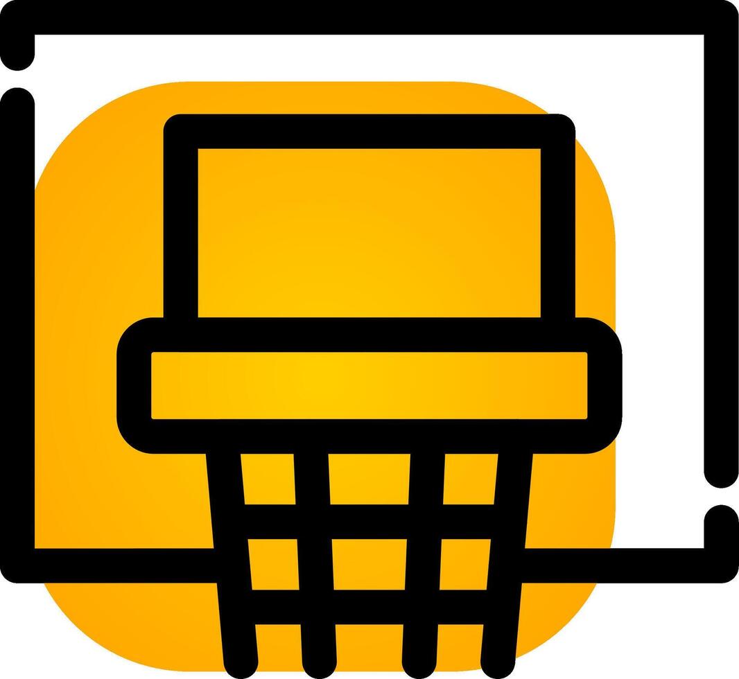 Basketball Creative Icon Design vector