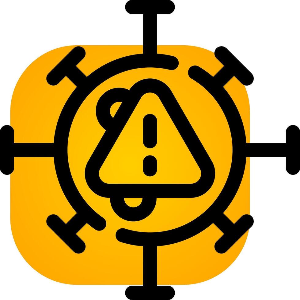 Virus Creative Icon Design vector