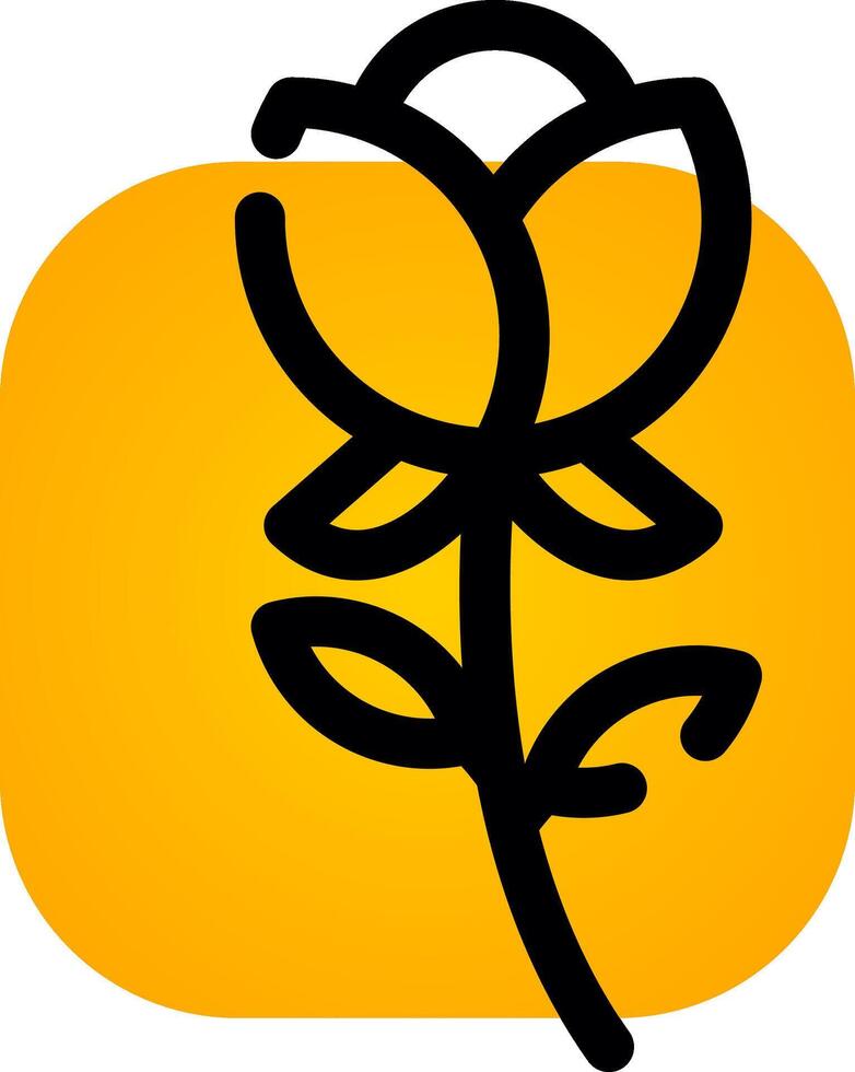 Rose Creative Icon Design vector