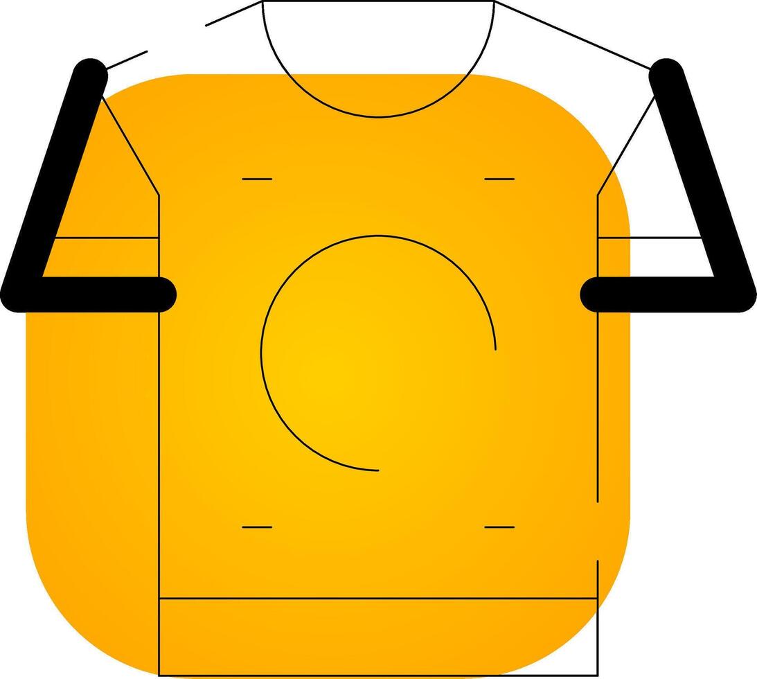 Tshirt Creative Icon Design vector
