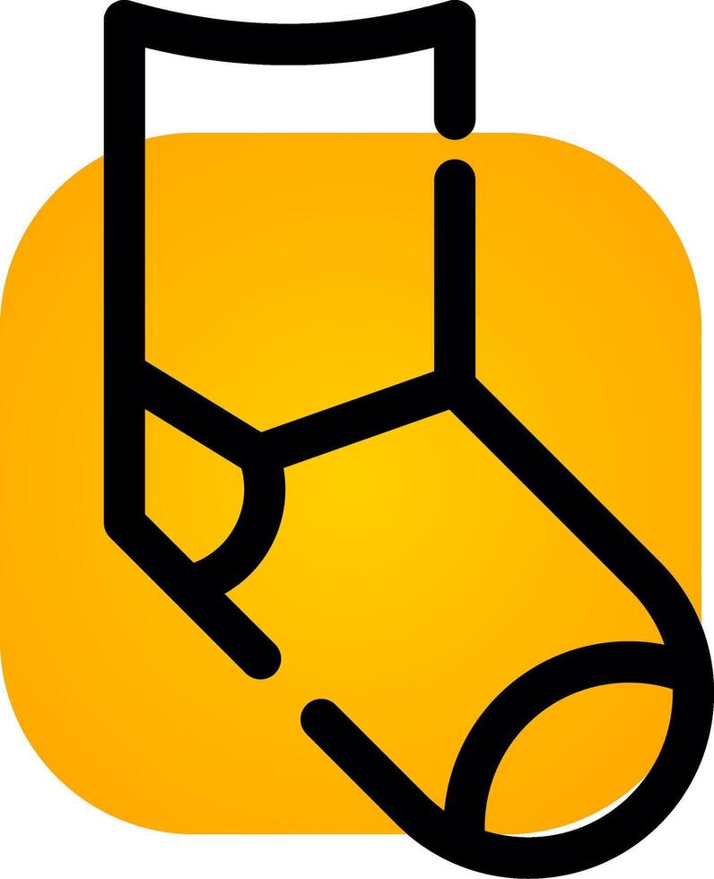 Sock Creative Icon Design vector