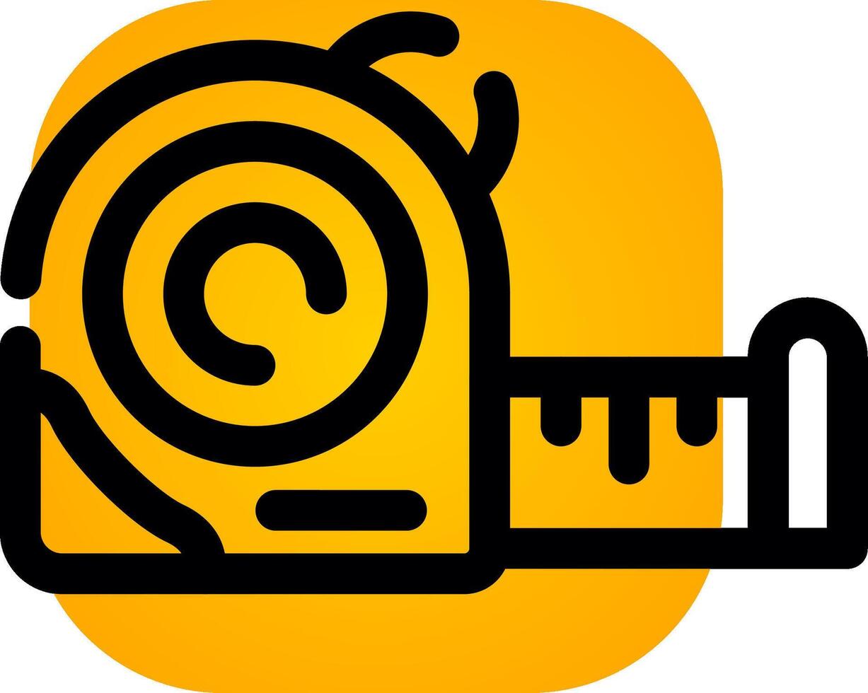 Tape Measure Creative Icon Design vector