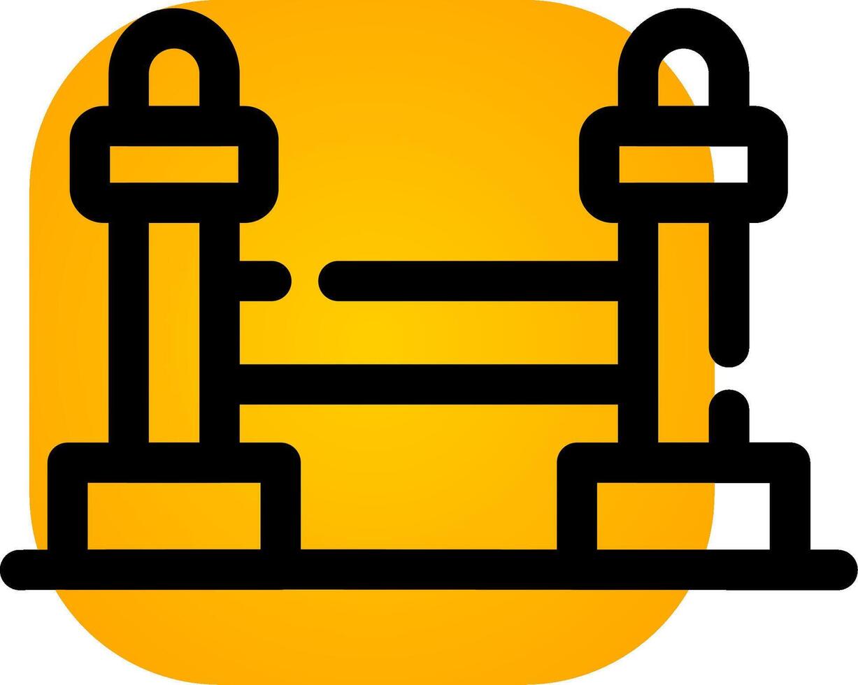 Stanchion Creative Icon Design vector