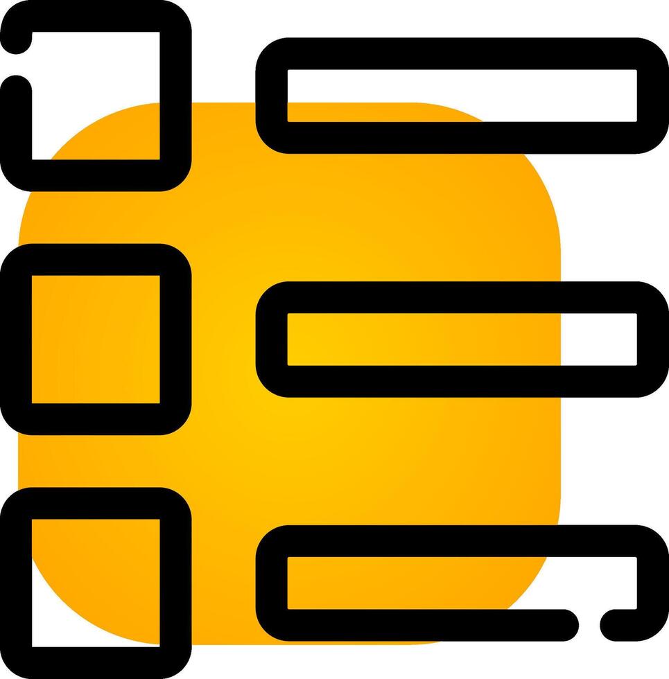 List Creative Icon Design vector