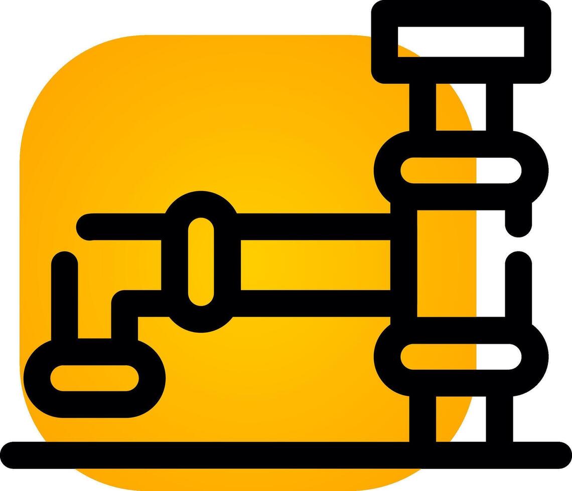 Pipeline Creative Icon Design vector