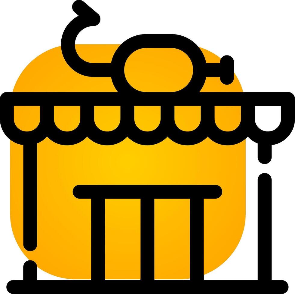 Bait Shop Creative Icon Design vector
