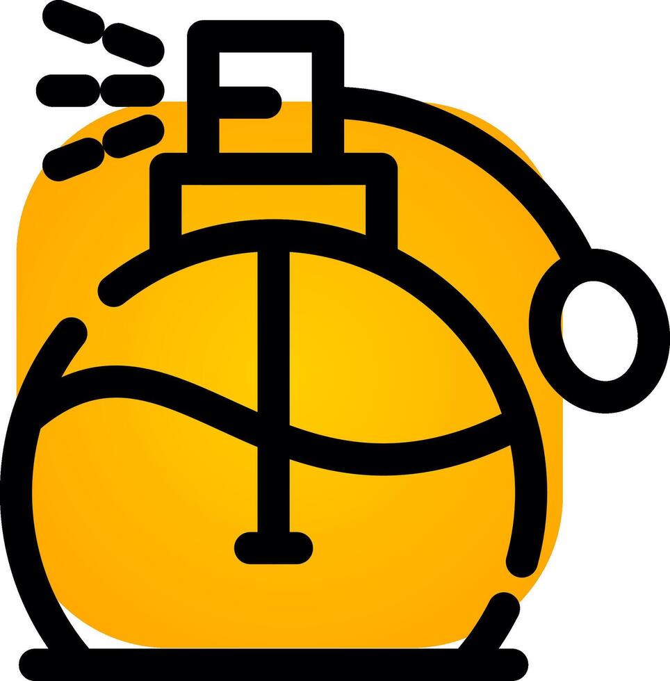 Perfume Creative Icon Design vector