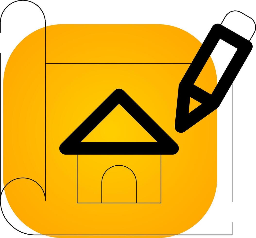 House Design Creative Icon Design vector