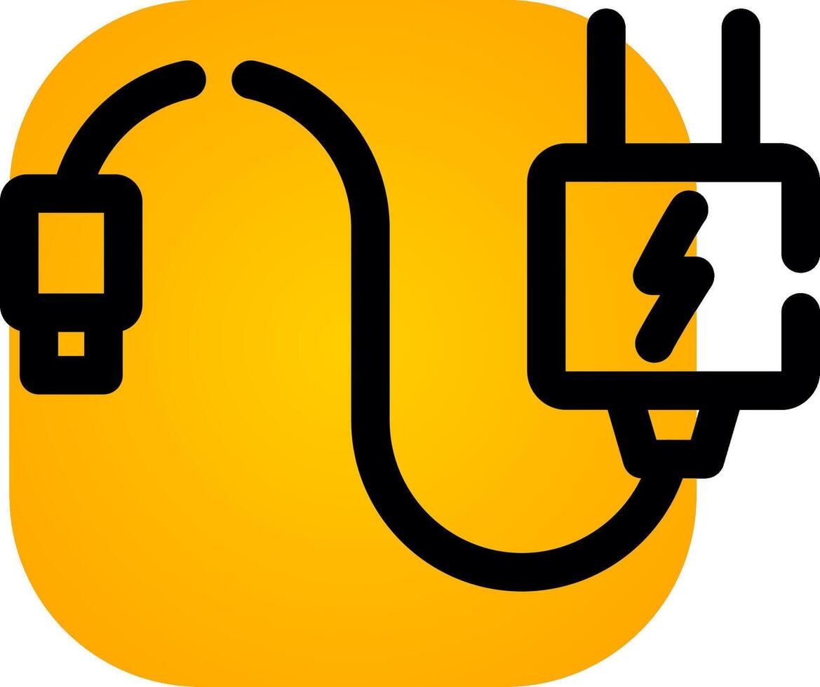 Charger Creative Icon Design vector