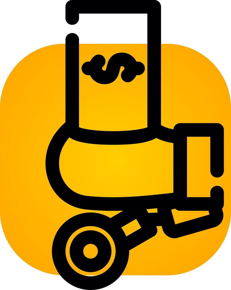 Corruption Creative Icon Design vector