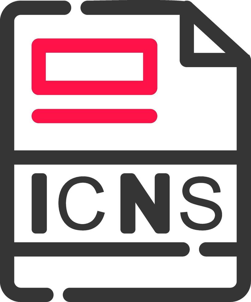 ICNS Creative Icon Design vector