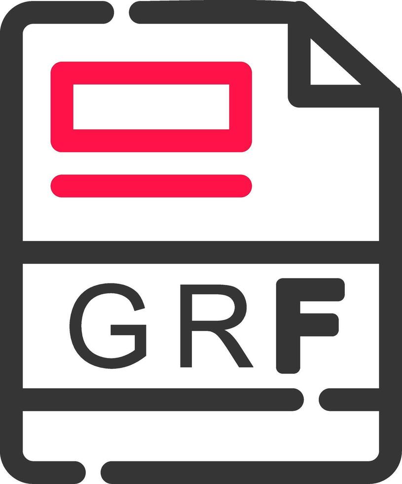 GRF Creative Icon Design vector