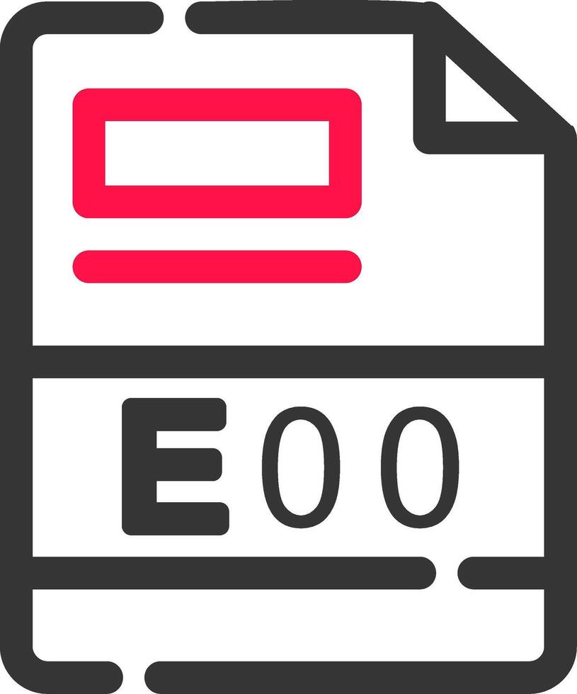 E00 Creative Icon Design vector