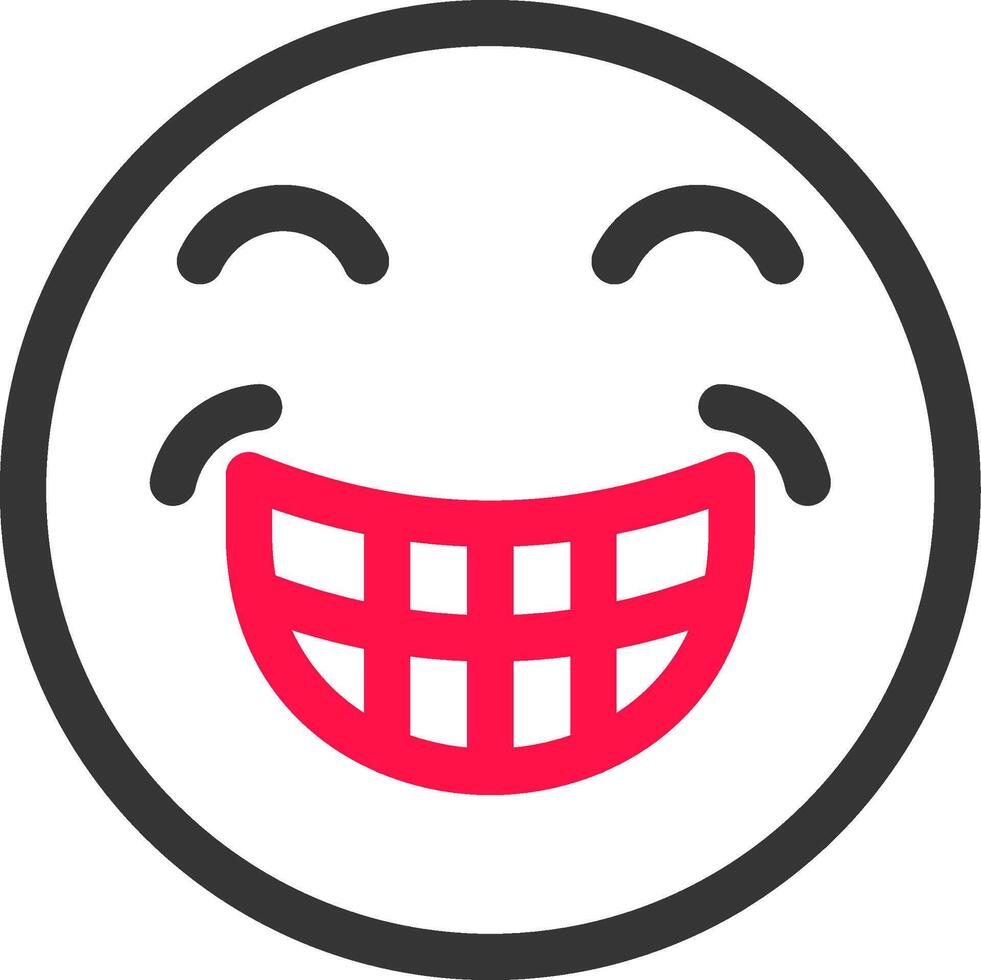 Grin Creative Icon Design vector
