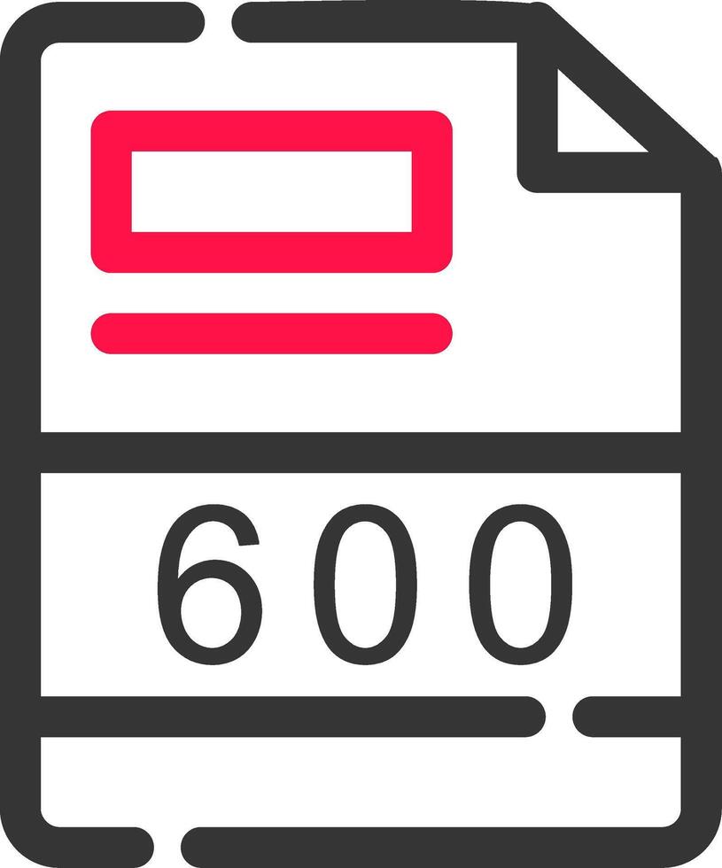 600 creativo icono diseño vector