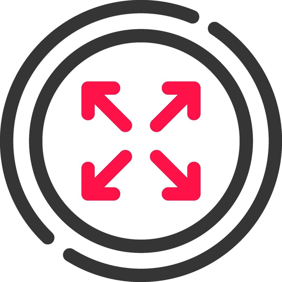 Expand Creative Icon Design vector