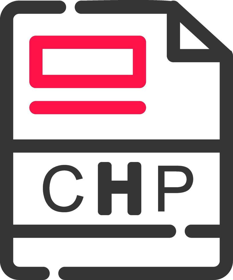 chp creativo icono diseño vector