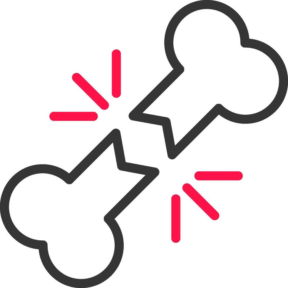 Fracture Creative Icon Design vector