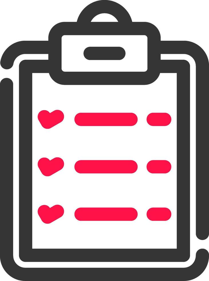 Line Two Color Design vector