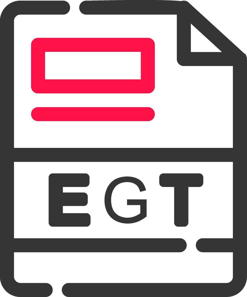 EGT Creative Icon Design vector