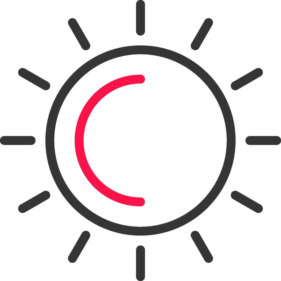 Sun Creative Icon Design vector